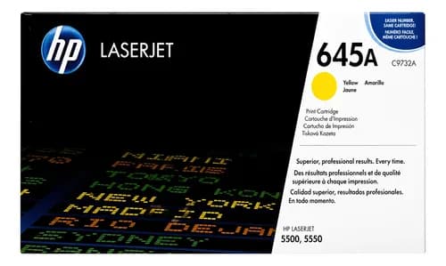 Toner Hp C9732a 9732 645a 645 Amarillo Original 5500 5550 Hp