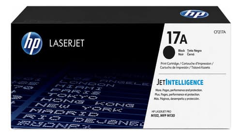 Toner Hp Cf217a Cf217 217 217a 17a 17 M102 M130 Original Negro