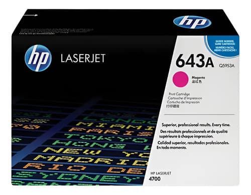Toner Hp 643a Magenta Q5953a Para 4700 Original Magenta Hp
