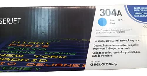 Toner Cc531a 531 Hp 304a 304 Cian Cp2025 Cm2320 Hp