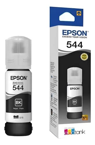 Tinta Epson 544 Negro Para L1110 L3110 L3150 L5190 Original Negro