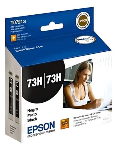 Cartucho Epson T072126 73h 73hn T73120h C110 T30