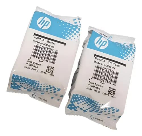 2 Cabezales Hp Moh51a Y Moh50a (tric Y Neg)