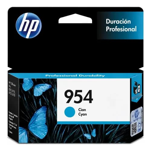 Cartucho Hp 954 Cian L0s50al 7720 7740 8210 8710 8720 8730