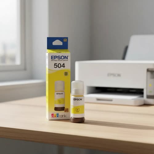 Tinta Epson 504 Amarillo L4150 L4160 L6161 L6171 L6191 70ml Amarillo