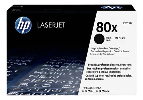 Toner Hp Cf280x Cf280 280x 80x Negro Original 400 M401 M425 Negro