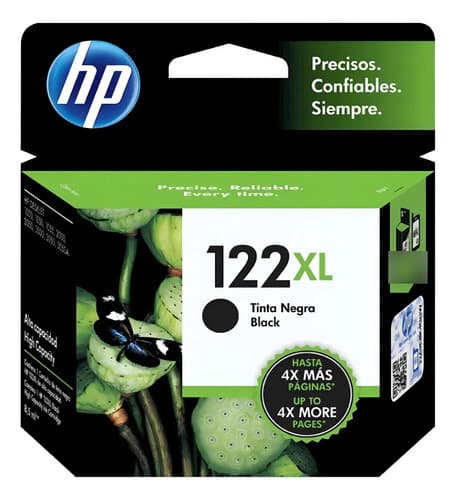 Cartucho De Tinta Hp 122xl Negro Ch563hl De 8.5 Ml