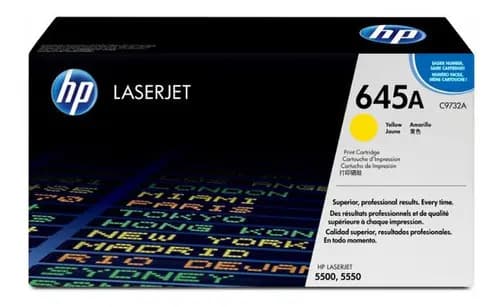 Toner Hp 645a Amarillo C9732a