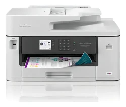 Impresora Multifunción Brother Mfc-j5340dw Inyección De Tinta A3 Blanco