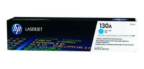 Tóner Hp 130a Cian Laserjet (cf351a) Para M176n, M177fw