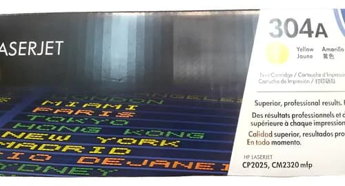 Toner Cc532a 532 Hp 304a 304 Amarillo 2025 2320 Original Amarillo Hp