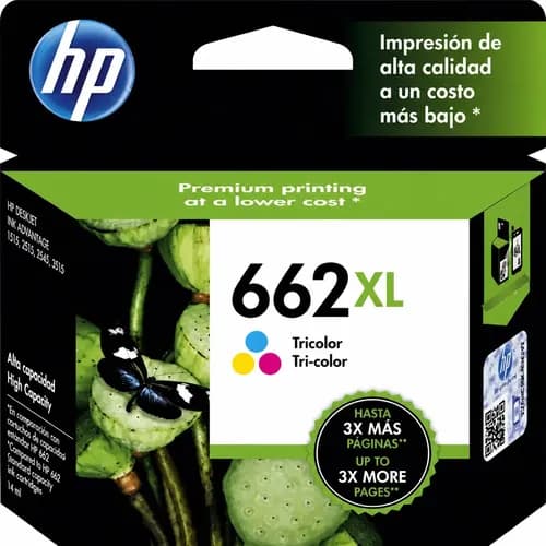 Cartucho Hp 662xl Color Cz106al 1515 2515 2545 3515 Vencido