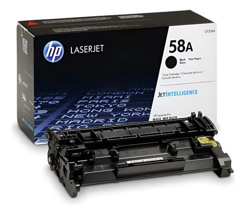 Toner Hp Cf258a 58a Cf258 258a 404 428 M404 M428 Original Negro