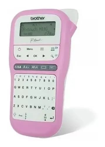 Rotuladora Etiquetadora Portátil (rosa) Brother Pt-h110pk Rosa
