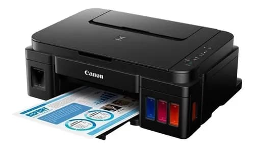 Impresora Multifunción A Color Canon Pixma G3110 Con Wifi Negro