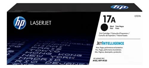 Toner Hp 17a 17 Cf217a Cf217 217 217a M102 M130 Original Negro