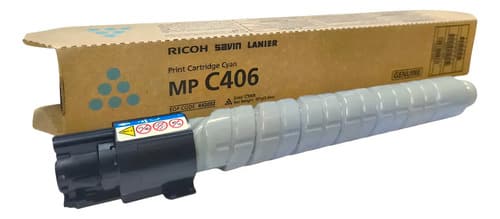 Toner Ricoh Mp C406/842092 Color Cyan Tinta Cian