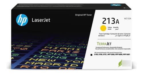 Toner Amarillo Original Hp 213a Original P/laserjet W2132a Amarillo