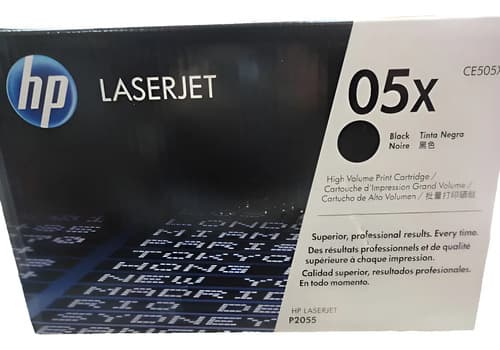 Toner Hp 05x 05 Ce505x 505 Ce505 505x P2055 2055 Original Negro Hp