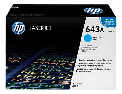 Toner Hp 643a Cian Q5951a Para 4700 Original Cian