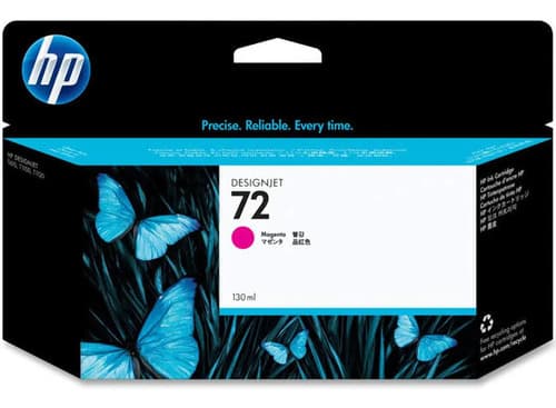 Hp C9372a Cartucho De Tinta 72 Para Djt6100/t1100, 130 Ml, Magenta
