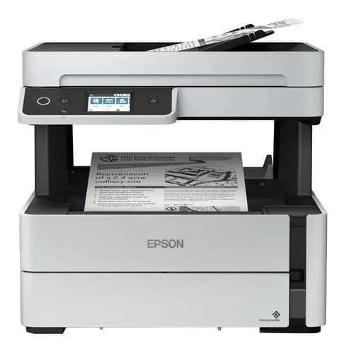 Impresora Multifunción Epson Ecotank M3170 Con Wifi Blanca Y Blanco/negro