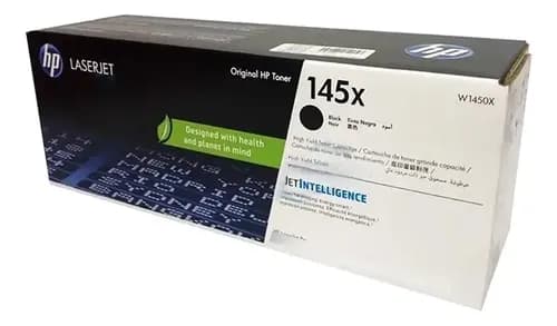 Tóner Hp W1450x Negro 610g Cargado Negro