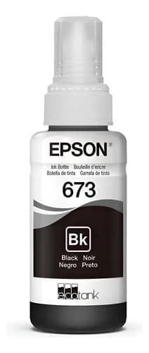 Tinta Epson Negro 673 Original L800 L805 L810 L850  Negro