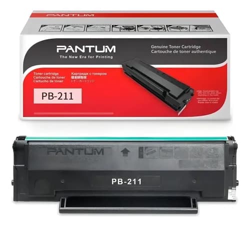 Toner Pantum Pb211 211 P2500 P2500w M6500nw M6550w Tinta Negro