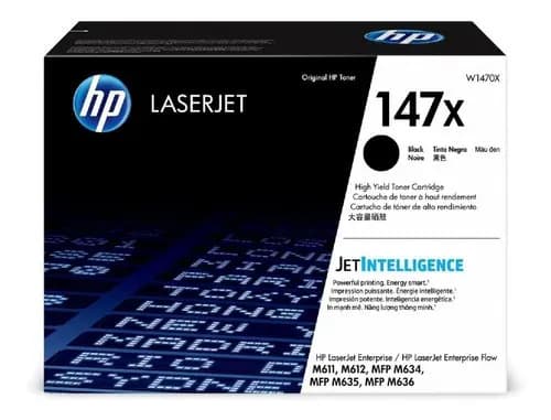 Toner Hp W1470x 147x Negro M611 M612 M634 M635 M636 Original Negro