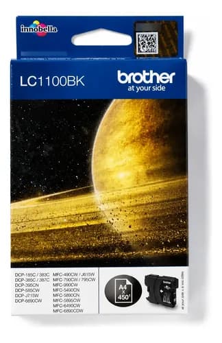 Cartucho Brother Lc1100 Lc-1100 Lc1100bk 5890 5895 6490 6890