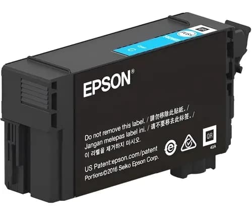 Cartucho De Tinta Epson T40w220 Color Cian De 50 Ml