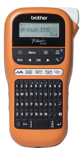 Etiquetadora Brother Pt-e110vp Naranja Térmica Portátil Naranja