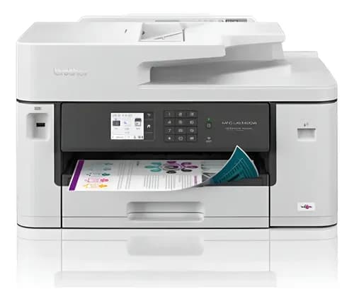 Impresora Multifunción Brother Mfc-j5340dw Inyección De Tint Blanco