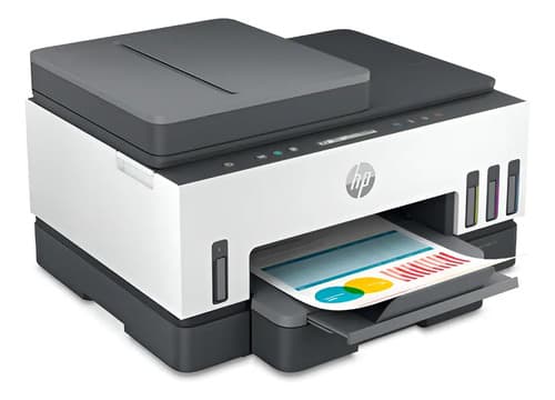 Multifuncional Hp Smart Tank 750 Wi-fi Smart App Dúplex Adf  Blanco