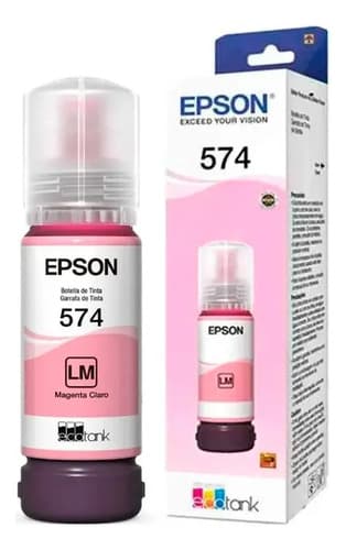Tinta Epson T574 Magenta Claro 70 Ml Original Magenta Light