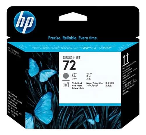 Cabezal Hp 72 C9380a Negro Foto Y Gris T610 T1100 Original