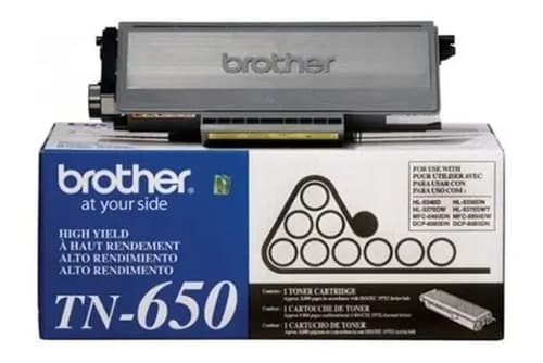 Toner Brother Tn650 Tn 650 5340 5370 5350 Mfc 8480 8690 8880 Negro