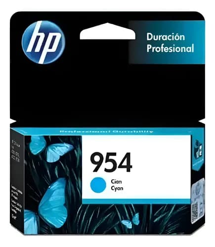 Hp 954 / L0s50al / Cartucho De Tinta / Cian