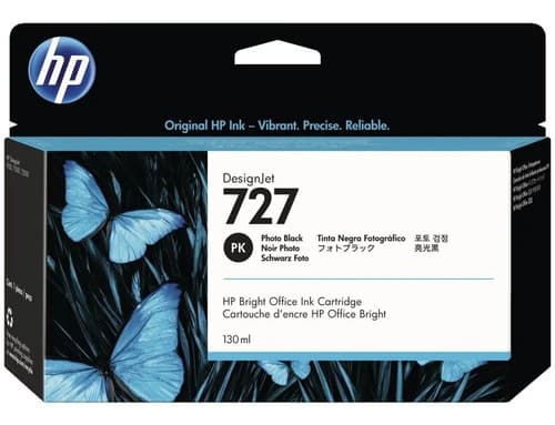 Cartucho Plotter Hp 727 Photo Black 130 Ml