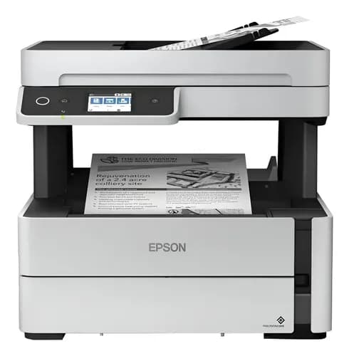 Impresora Multifunción Epson Ecotank M3170 Con Wifi Blanca Y Blanco/negro