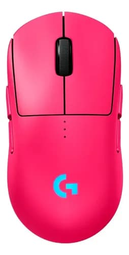 Ratón Inalámbrico Magenta Logitech G Pro 2 Para Videojuegos Magenta