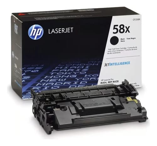 Tóner Hp 58x Negro Laserjet M404 / M428 10.000 Pag Negro