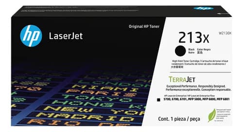 Cartucho De Tóner Hp 213x Negro Original Láser Negro