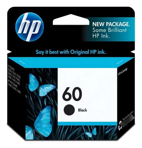 Cartucho De Tinta Hp 60 Cc640wl Negro D2500 F4200