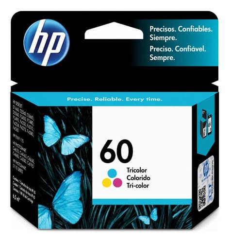 Cartucho De Tinta Hp 60 Tricolor F4224 F4480 D110a C4780