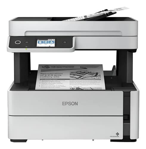 Impresora Multifunción Epson Ecotank M3170 Con Wifi Blanca Y Blanco/negro