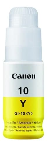 Botella De Tinta Canon Gi 10 Y Amarillo G5010 5011 6010 6011 Amarillo