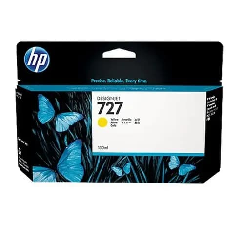 Cartucho De Tinta Hp 727 B3p21a Amarillo 130ml T920 T1500
