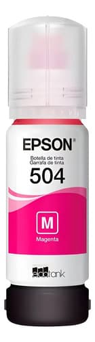 Tinta Epson T504 Magenta 70ml Original 1 Pack Magenta